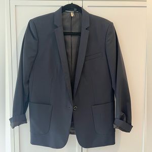 Women’s Topshop Navy Blue Blazer